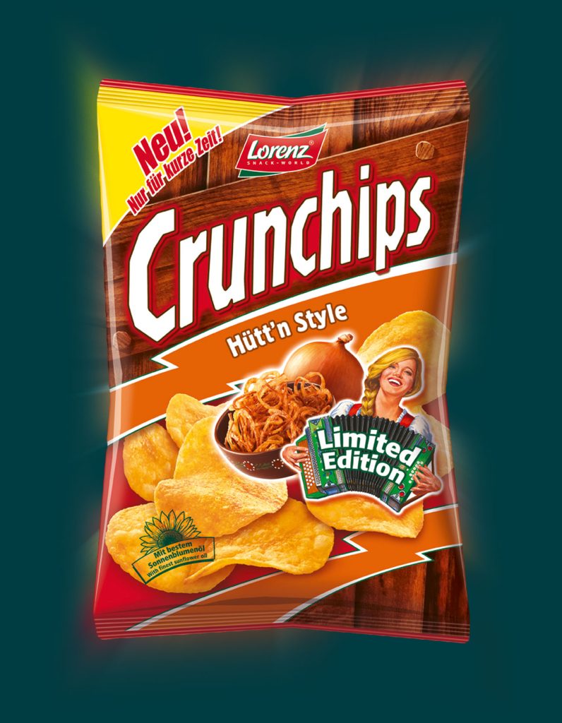 Crunchips Packaging Design Limited Edition