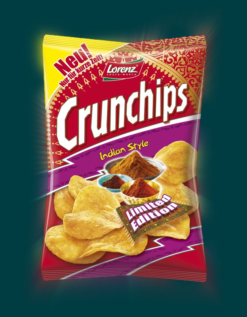 Crunchips Packaging Design Limited Edition